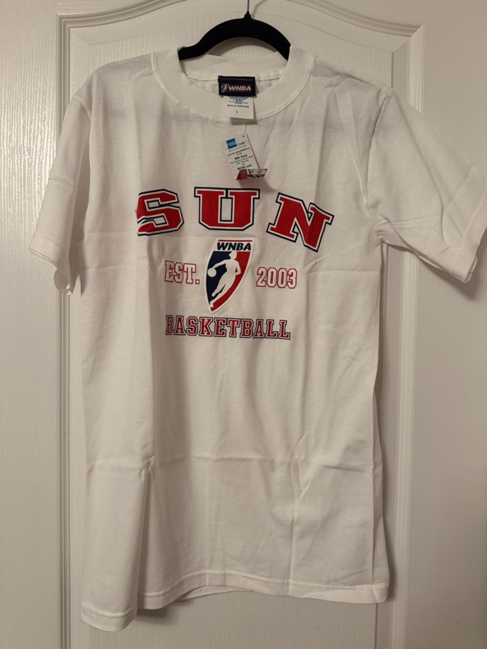 Vintage Connecticut Sun WNBA T-Shirt | Est. 2003 Logo Tee | Unisex Small